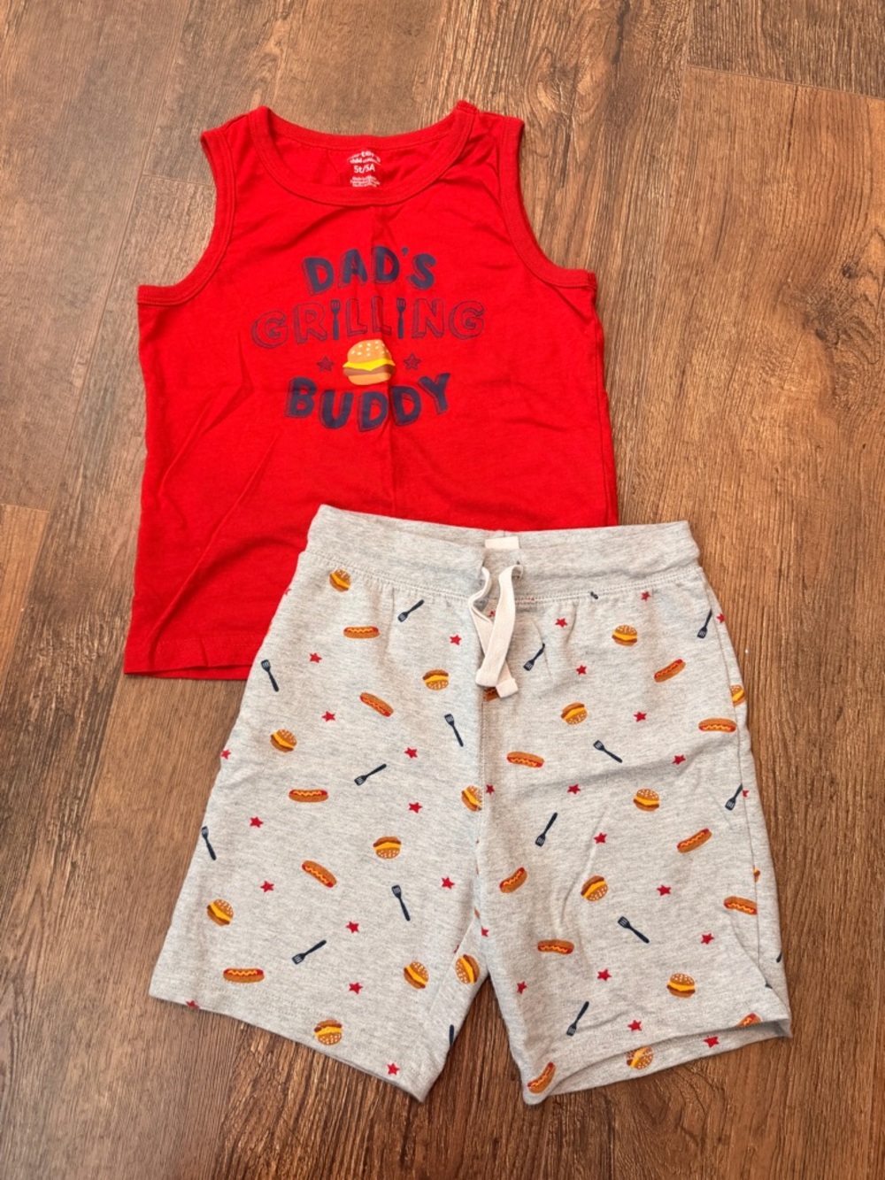 Carter's Red Graphic Tee